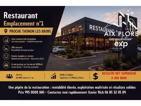restaurant à vendre