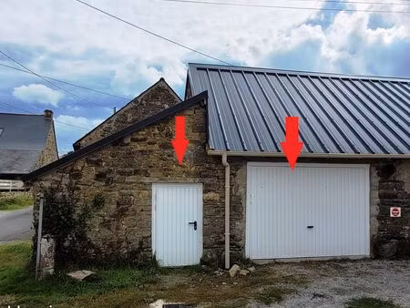 garage + remise – 35600 bains‑sur‑oust