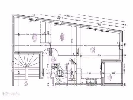 appartement 3 pièces 66 m²
