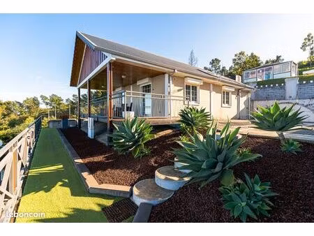 maison meublée t3 - vue mer exceptionnelle - la chaloupe saint-leu