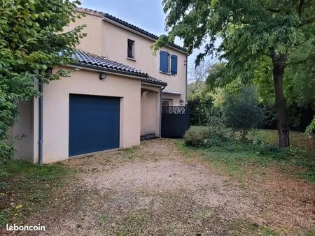 à louer – maison meublée t5 – 113 m² – 4 chambres – jardin – garage