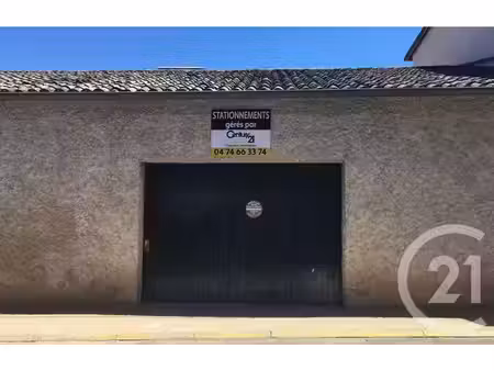 parking à louer - 11 m2 - belleville - 69 - rhone-alpes