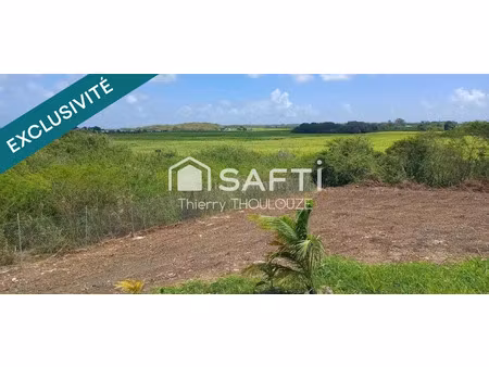 vente terrain 1107 m² à port louis (97117)  110 700 €
