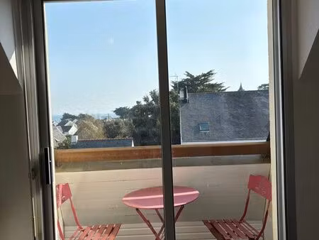 studio residence balzac balcon vue mer