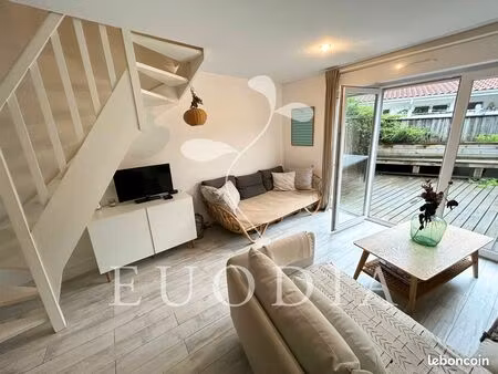 vends appartement triplex 62m² - le canon cap-ferret