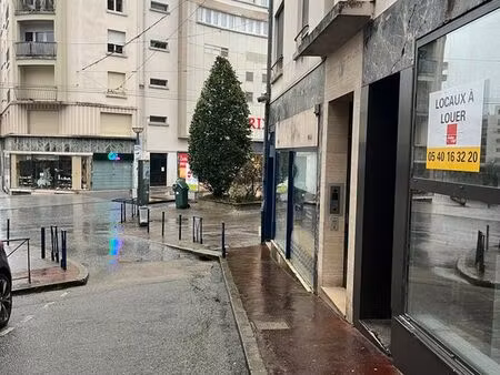 local commercial 65m2 hypercentre limoges