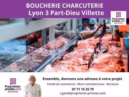 exclusivite lyon 69003 - boucheire charcuterie  secteur la villette lyon 3