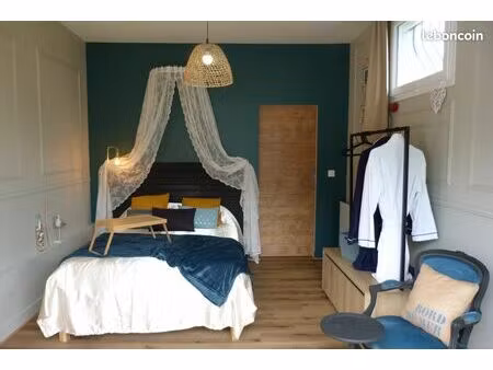 location studio meublé avec jardin