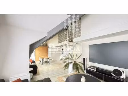 pontault combault duplex esprit loft en cœur de ville  petite copropriété  calme absolu