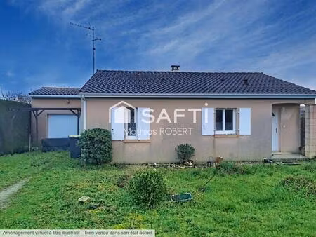 plain-pied au calme avec vue sur champs