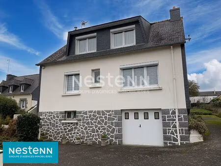 maison plein centre bourg de plaintel  3 chambres  beaux volumes sur sous-sol total !