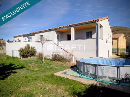 plain-pied individuelle lumineux avec jardin cosy