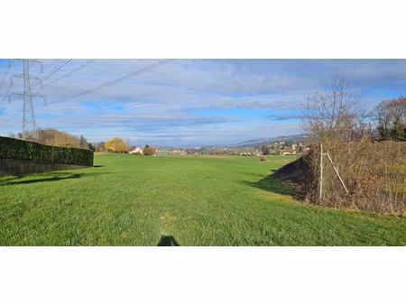 terrain constructible 979 m² à domessin plus 2411 m2 de terre agricole