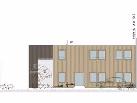 local professionnel neuf 215 m² - nouvelle zone d’activité des tilleuls