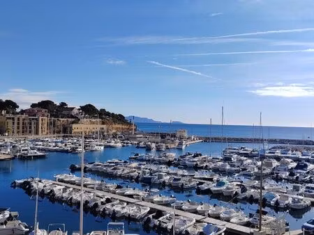 appart vue mer face au port de carry-le-rouet