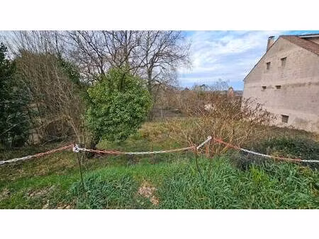 terrain constructible à vendre