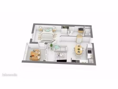 appartement 2 pièces 42 m²