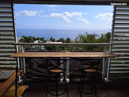 t2 piton st leu vue mer