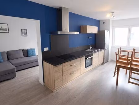 t2 meublé 50 m² – balcon + garage – à 5 min place dubreuil ◊