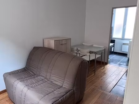 studio 21 m2 meublé - maubeuge centre