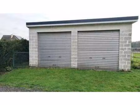 garage double à louer à bernissart