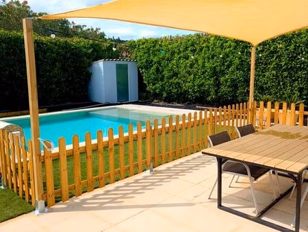 maison plain-pied avec garage + appartement t2 plain-pied + studio de 245m² avec piscine s