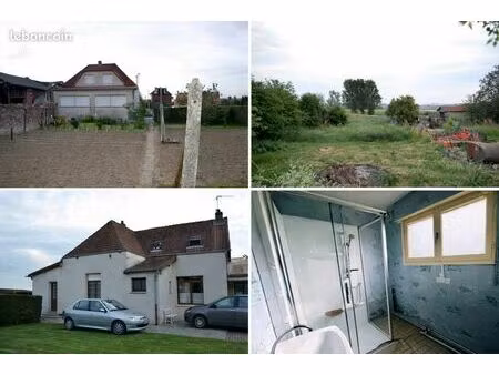 maison 137 m² – 8 pièces + atelier – terrain 2100 m² – exposition sud-ouest