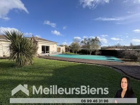 maison familiale 4 chambres – piscine  étang  véranda  garages