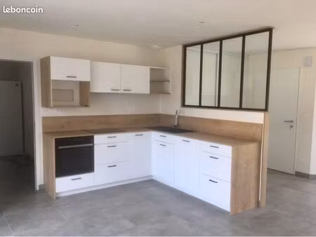 maison t4 plain-pied – 97 m² – jardin