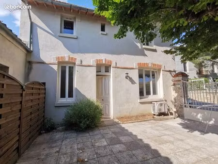 location petite maison avec cour