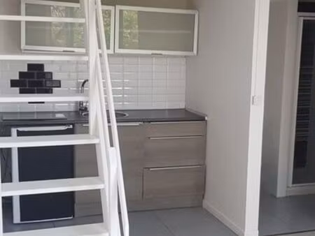 studio avec mezzanine