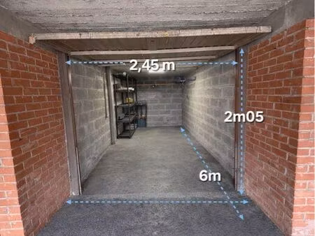 box à louer - emplacement parfait