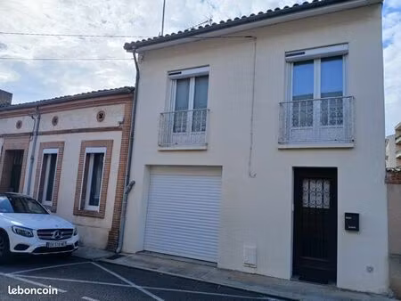 location maison centre ville montauban - 3 chambres et garage