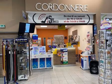cordonnerie multiservices dans centre commercial