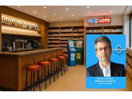 à vendre – bar tabac fdj – côte de granit rose – emplacement privilégié proche mer