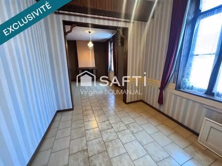 maison de ville à rénover 114 m2 environ 4 chambres 2 bureaux