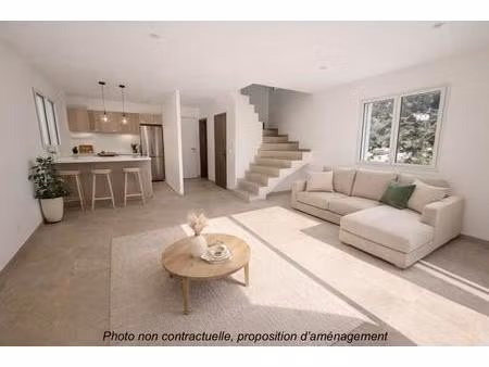 villa neuve individuelle 4 pièces 122m2 tourrette levens  vue dégagée