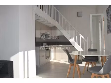 2 pieces meublé + mezzanine