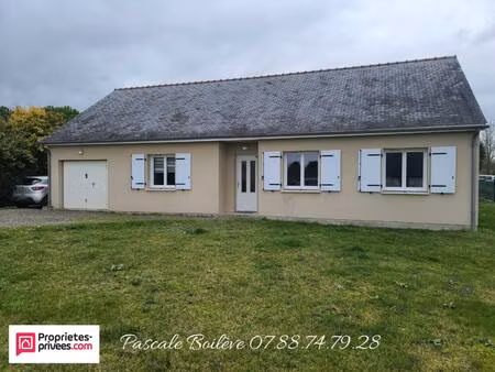 pavillon de plain-pied 100 m² - vernantes (49390)