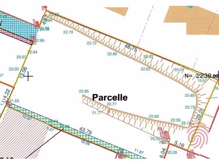 terrain diffus (hors lotissement)