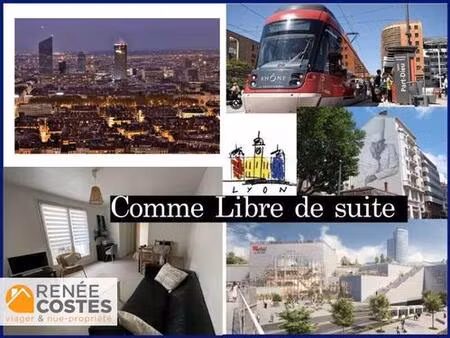 vente en nue propriété - f47-h51 ans - lyon (69003)