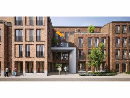 uniek doorzonappartement met 3slk en 2 terrassen