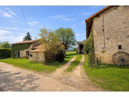 vente ancienne grange rénovée de 3 chambres avec gîte  dépendances et vue dégagée sur la c