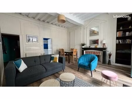 investissement locatif clé en main - collocation meublée - hyper centre laval - vendu occu