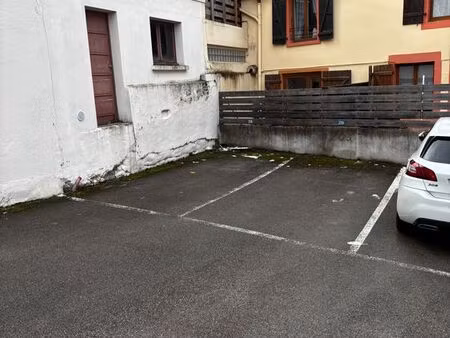 place de parking extérieur dans copro