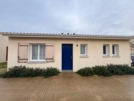 vente maison 3 pièces 70 m² tauriac (33710)