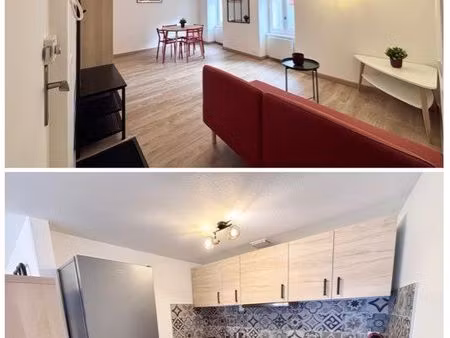 ? appartement t2 rénové et meublé – centre-ville montbrison