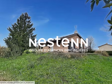 a vendre: maison sur sous sol complet - 71680 creches sur saone