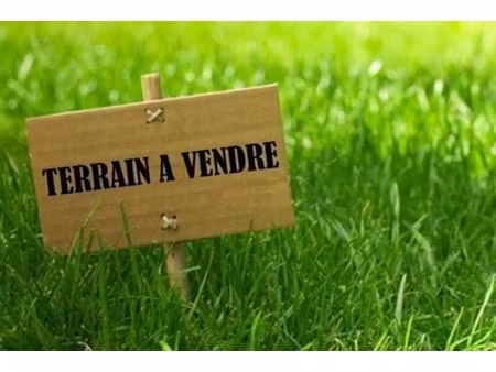 annonce terrain à vendre
