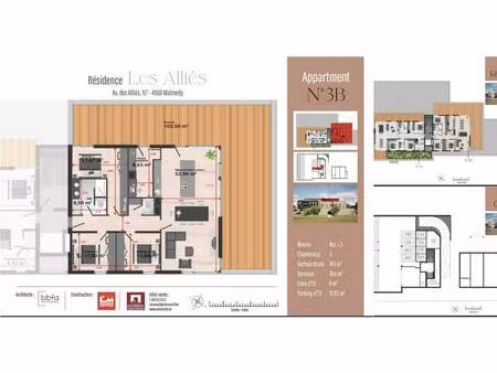 penthouse à vendre à avenue des alliés 117 malmedy (vbd89871)